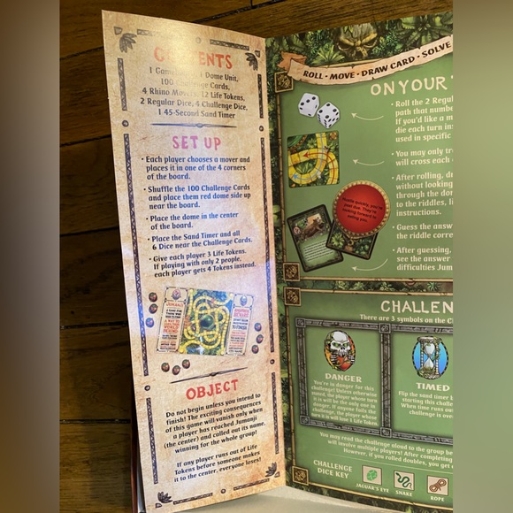 Spin Master Games - Jumanji - The Action-Packed Family Game for 2-4. Unused - Picture 3 of 7